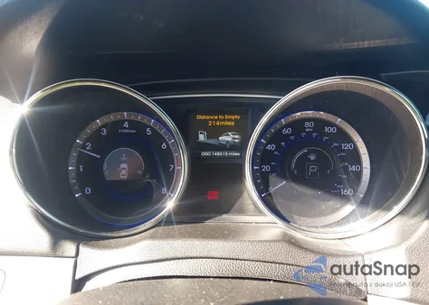 2014 Hyundai Sonata Limited z USA, uszkodzony, nr VIN 5NPEC4AC0EH874775